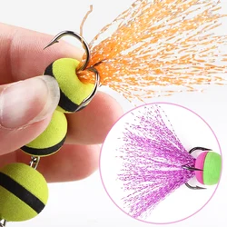 FTK Swimbait mandula para lucio con espuma y anzuelo triple