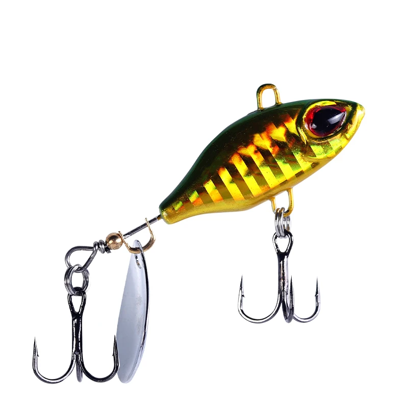 Variantes del spinnerbait y acabados para diferentes condiciones