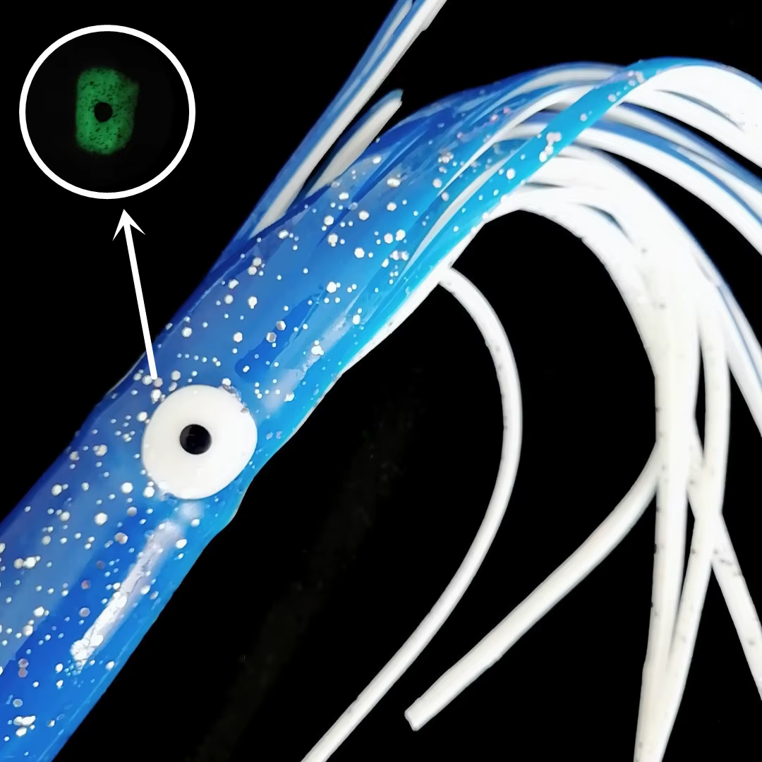 Swolfy Señuelo de Pulpo Silicona – Anzuelo Calamar para Pesca Salada - imagen 2