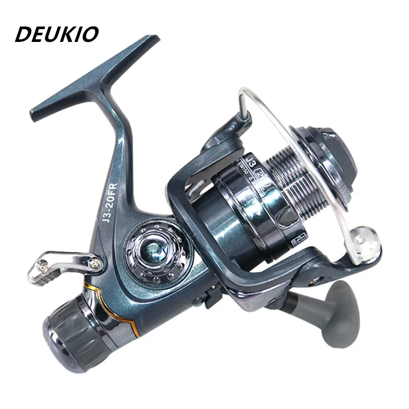 DEUKIO Carrete de carpa giratorio doble arrastre - imagen 3