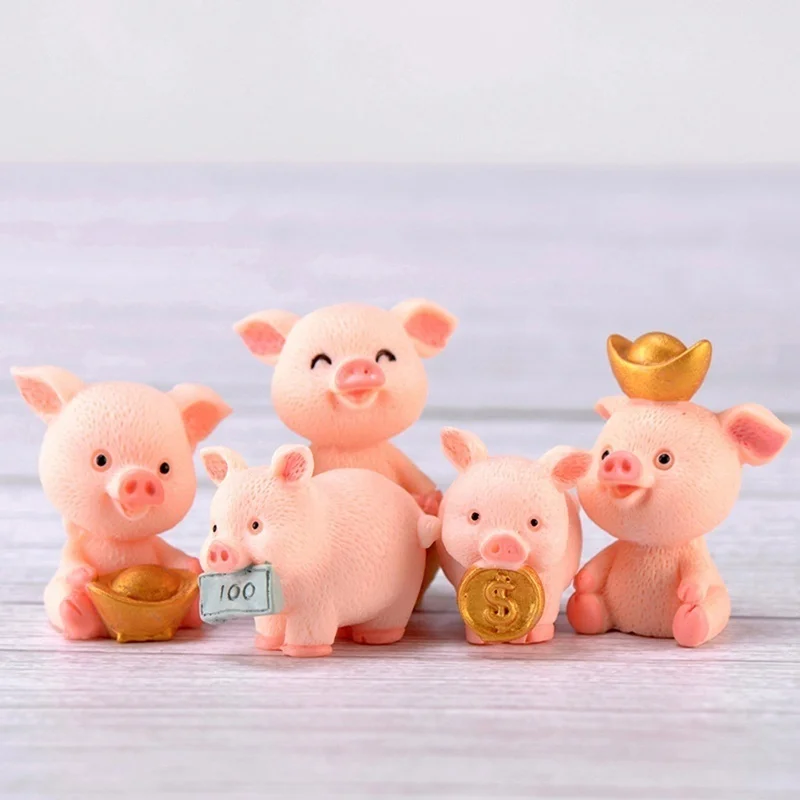 Adorno kawaii de resina, ideal para micro paisajes y terrarios