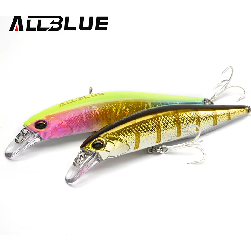 Jerkbait lubina ALLBLUE SPRINT 100SW hundimiento agua salada - imagen 5
