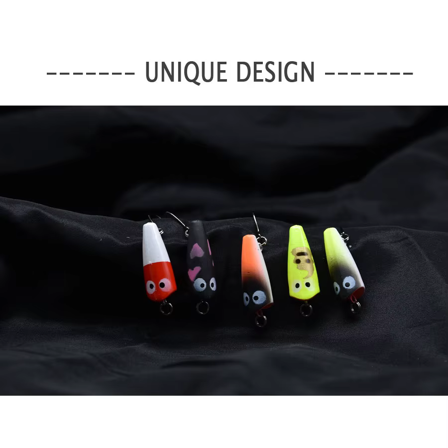 Señuelo Minnow JYJ Min Popper – Mini para lubina - imagen 4