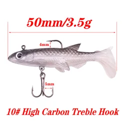 Señuelo de silicona cucharas jigging – Acción potente y caída
