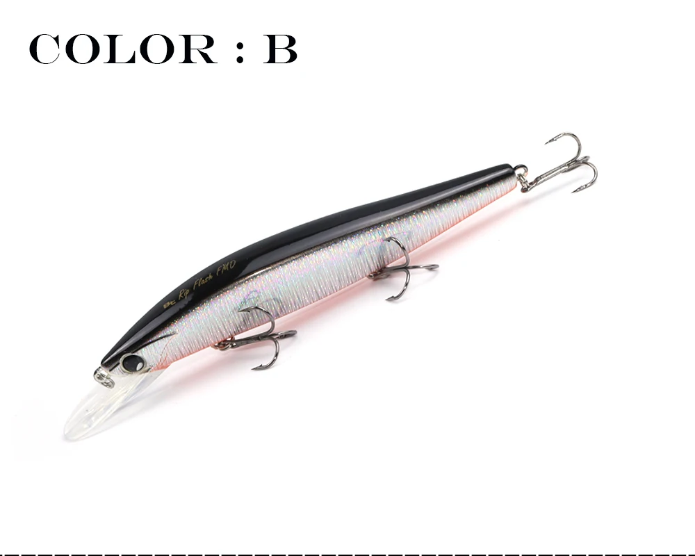 Acción de nado del señuelo Minnow