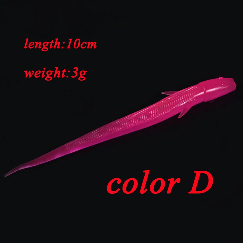 Señuelo blando para carpa Loach Jighead Swimbait - imagen 4