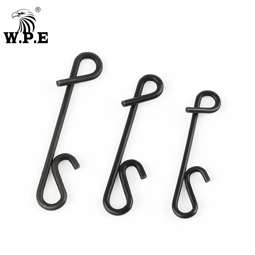 Kit de Pesca W.P.E - Anzuelos, Señuelos y Giratorio de Acero Inoxidable - imagen 2