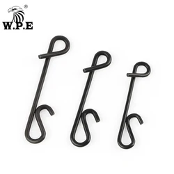 Kit de Pesca W.P.E - Anzuelos, Señuelos y Giratorio de Acero Inoxidable