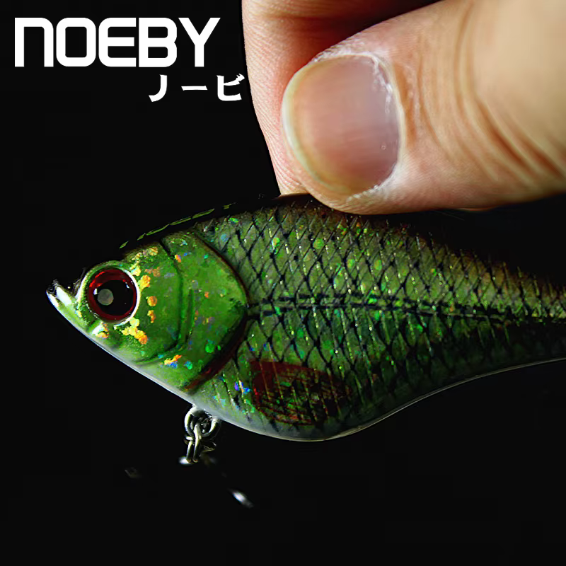 NOEBY Rattlins cebo duro vibrante para lucio – hundimiento en invierno - imagen 5