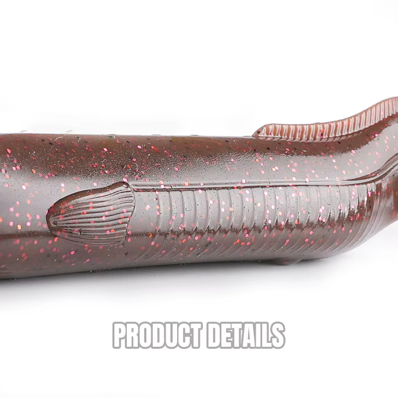 Cebo Needfish Anguila Shad – Soft bait 20 cm para lubina - imagen 3