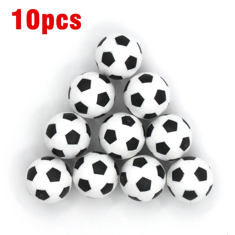 Uso de las pelotas en una mesa de futbolín