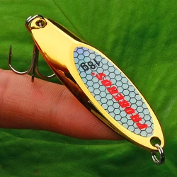 PROBEROS Spoon Silver Lubina 1-60g - Anzuelo Jig Integrado