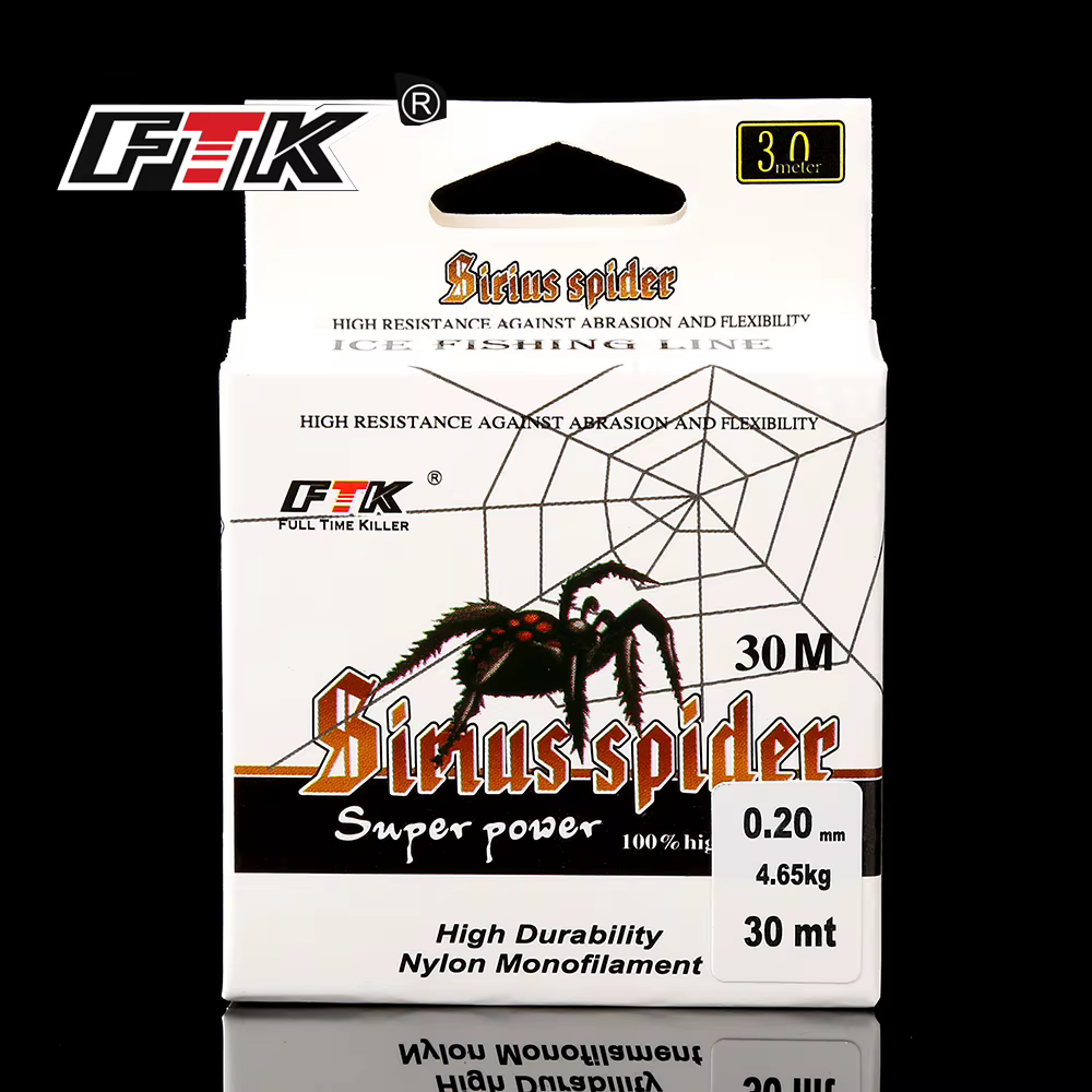 FTK Sedal Trenzado Nylon Pesca Hielo – Extra Fuerte para Cebos Vivos - imagen 3