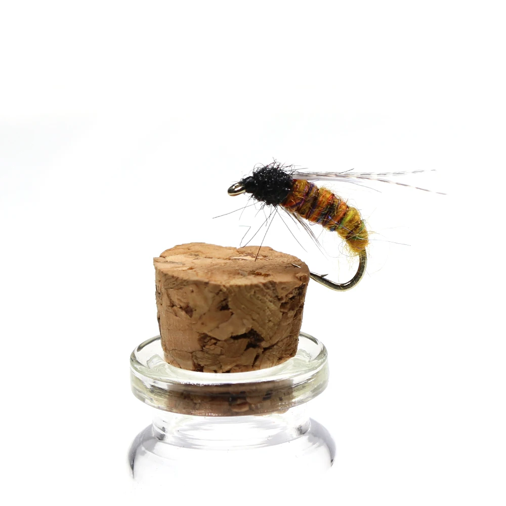 Soft Hackle Marrón Bimoo – Ninfa para Trucha y Lubina - imagen 4