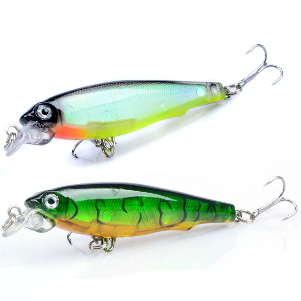 Crankbait Minnow 3D – Señuelo wobbler para pesca deportiva - imagen 5