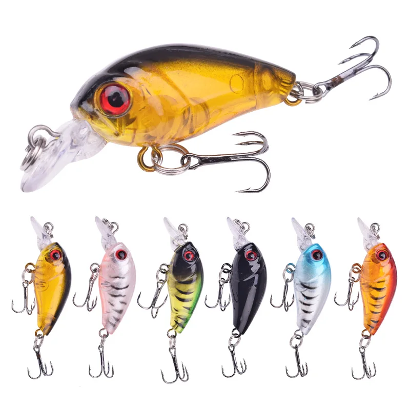 Señuelo Mini Wobbler en colores variados