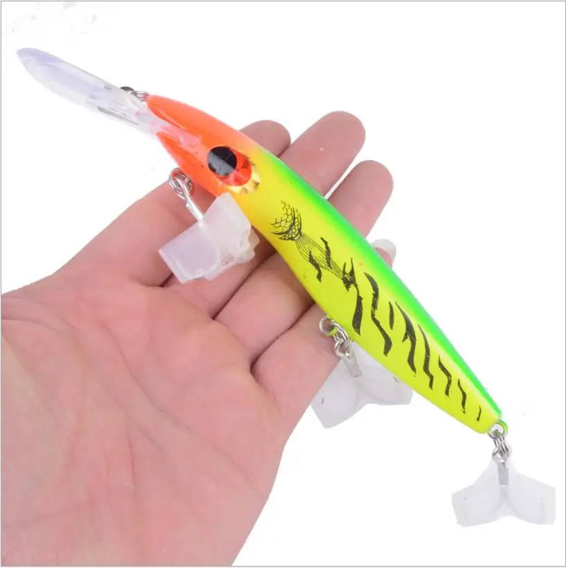 Señuelo Wobblers Flotante 16cm con Ojos 3D – Pesca de Bass y Pike