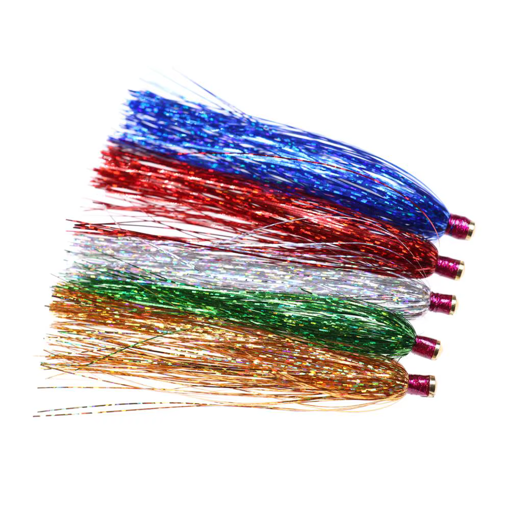 Bimoo Mylar Teaser Fly 3,35" – Tubo deslizante con cola Flash jigging - imagen 4