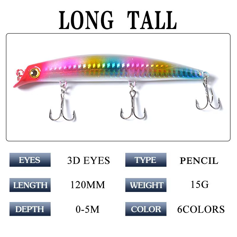 Popper 12cm 15g – Señuelo Flotante Surface - imagen 4