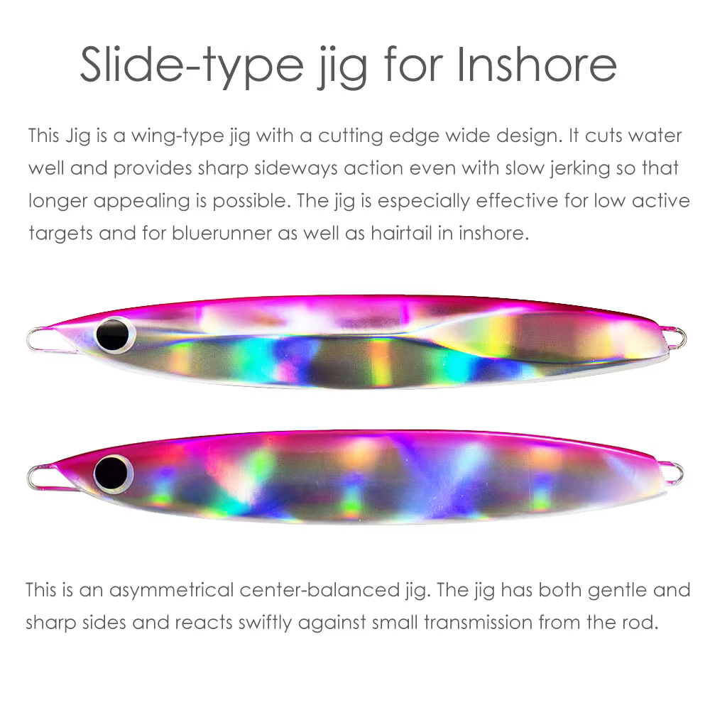 Countbass Señuelos jigging deslizantes metal para agua salada y pargo - imagen 2