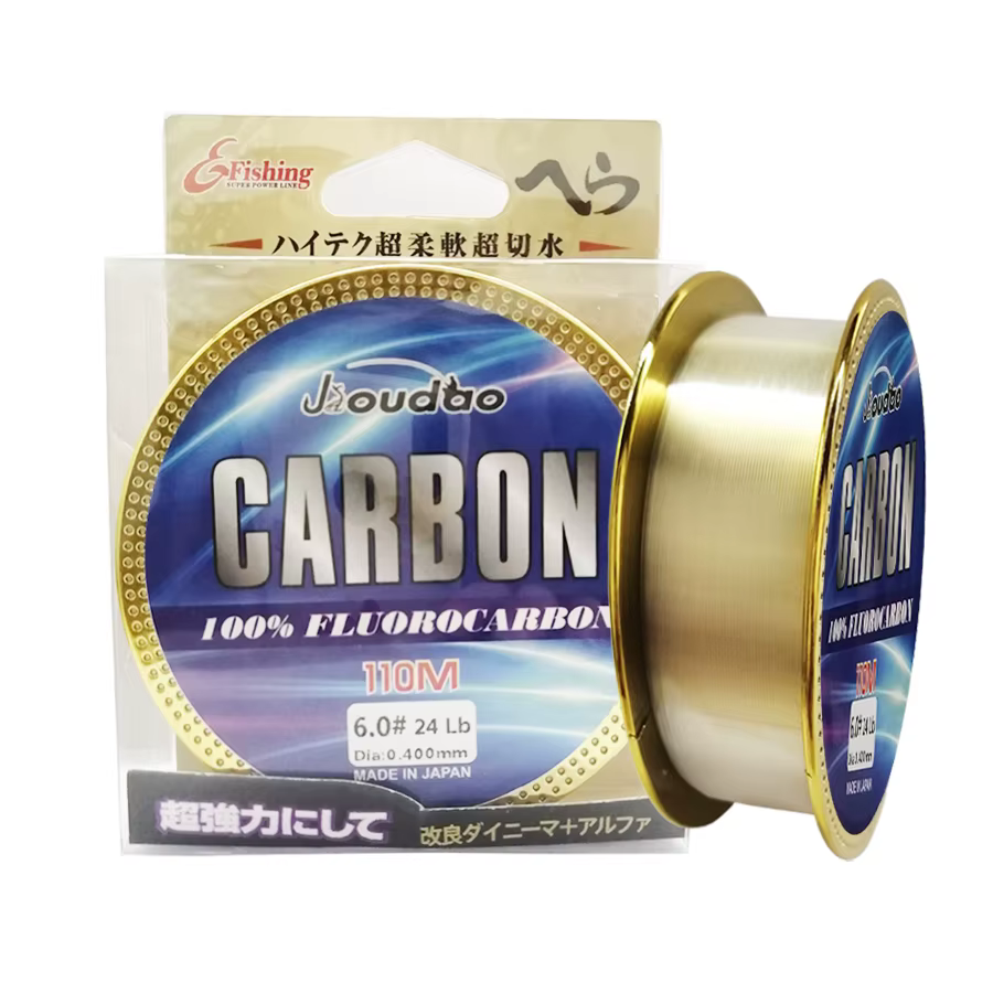Línea fluorocarbono Premium + monofilamento - líder Original japonés - imagen 2