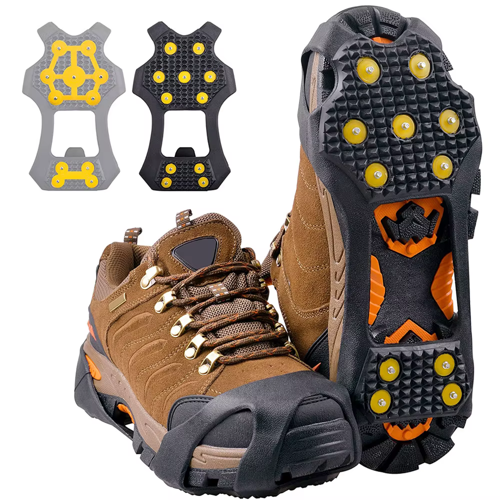 Crampones Antideslizantes de 11 Puntas para Invierno – Universal]!d~[>