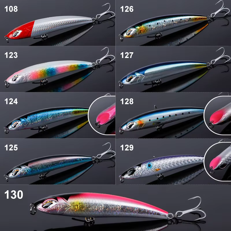 Popper NOEBY GT sinking – 115mm 51g para mar - imagen 3