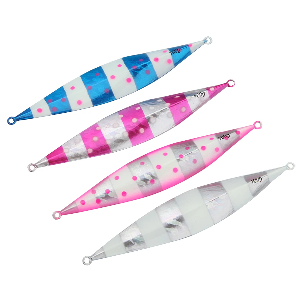 Señuelo metálico luminoso Lure1 para pesca a fundición - imagen 4