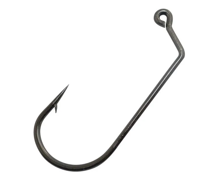 Anzuelos Jig Head de púas de acero carbono para agua de mar