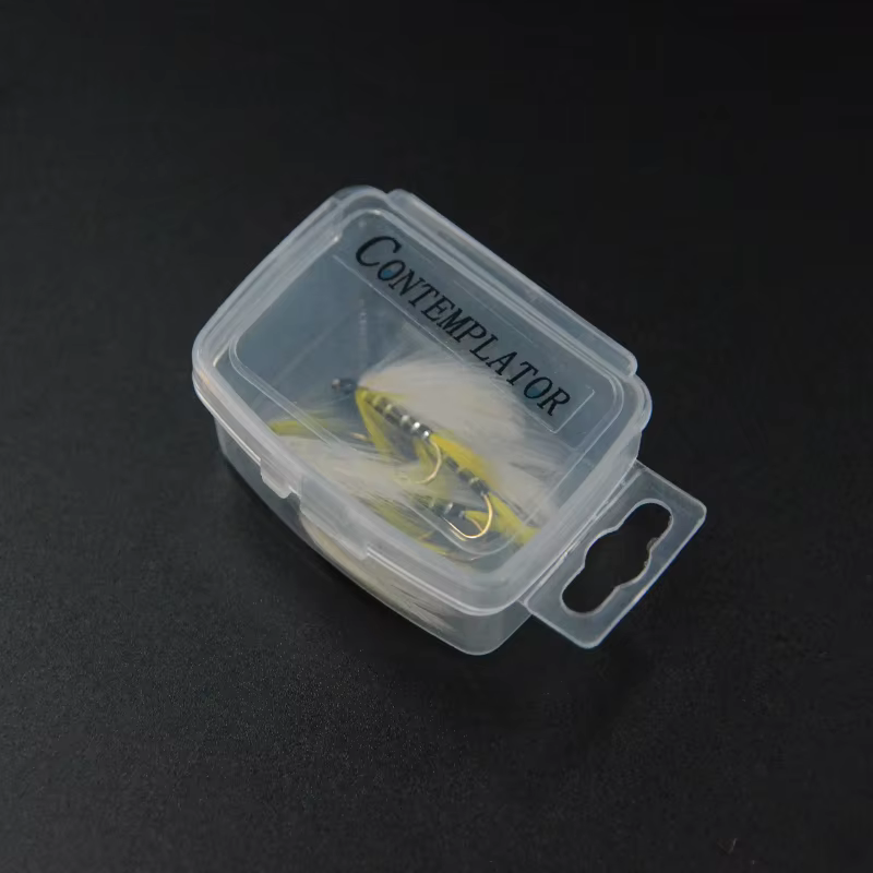 Contemporator Serpentinas Fantasma Negro Moscas para Trucha y Salmón - imagen 3