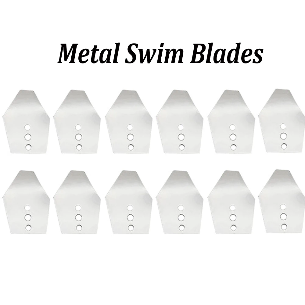 Cuchillas para spinner de natación de metal Shakee de bailarina, jigs
