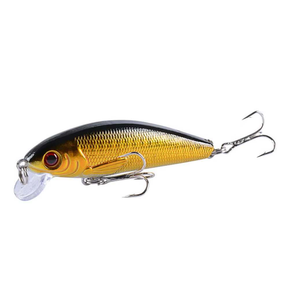Minnow Crankbait flotante – Señuelo duro para bass y carpa - imagen 2