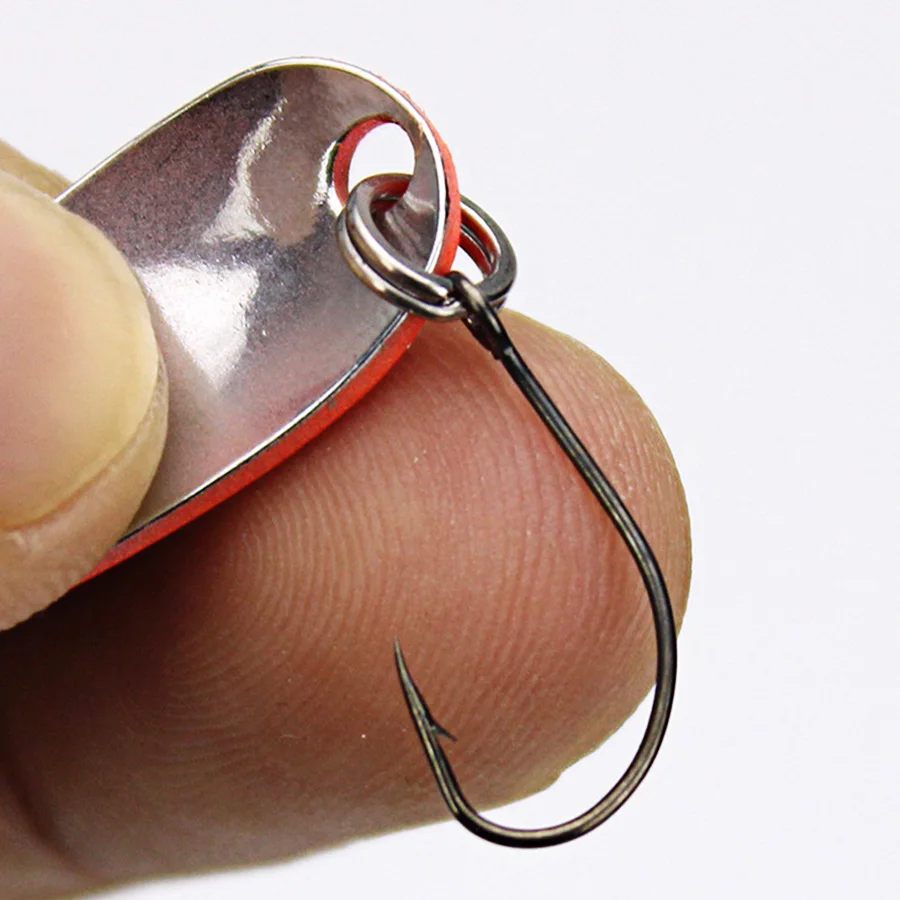 Spinnerbait de cucharas giratorias para trucha y lubina - imagen 3