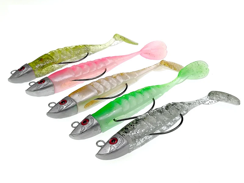 Cebo artificial blando Nep Lokken Jigging en diferentes colores