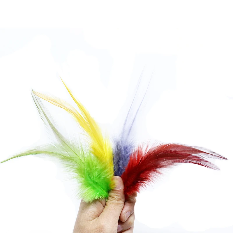 Plumas Schlappen de gallo para atado de moscas de trucha y steelhead - imagen 3