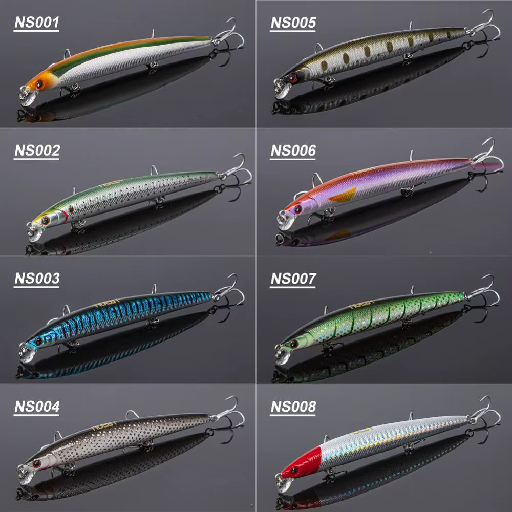 NOEBY Jerkbait Wobbler 130mm 12g – Señuelo duro flotante para pesca de pececillo - imagen 4