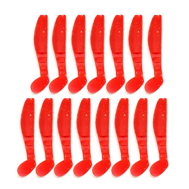 Señuelo blando T-tail de silicona – Cola de pez multicolor - imagen 5