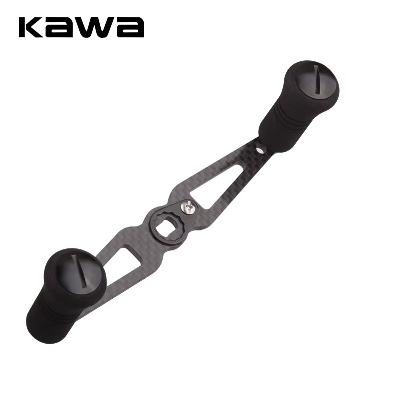 Carrete de pesca KAWA con mango carbono basculante D/S - imagen 4