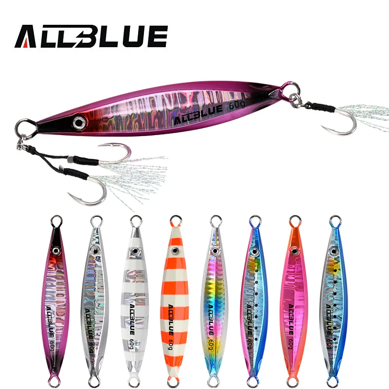 ALLBLUE SLOWER UP Z-Light – Jig metálico para pesca lenta - imagen 2