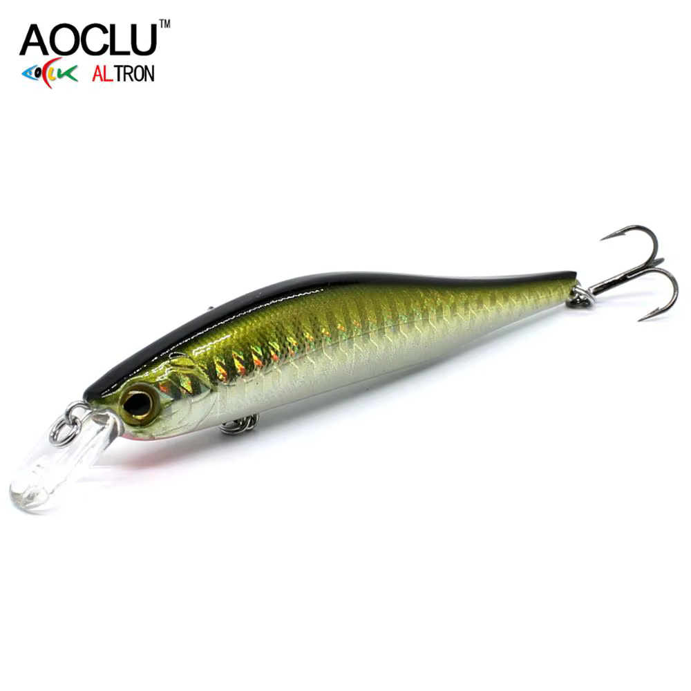 AOCLU Wobbler que se hunde Minnow para trucha de calidad profesional - imagen 2
