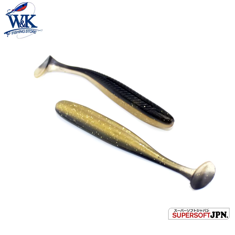 Swing Shad Swimbait 3 pulgadas PVC para lubina – Aroma camarones - imagen 2