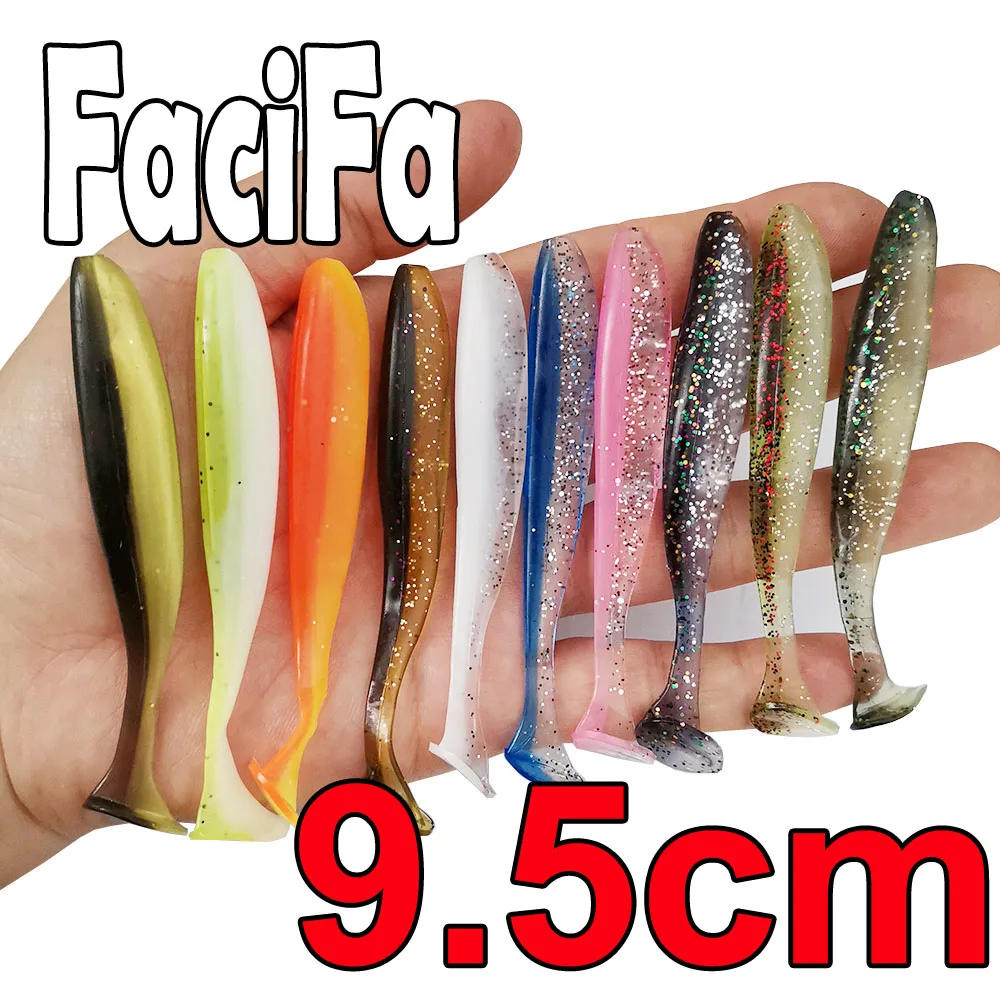 Señuelo Soft Shad Wobbler Streamer de Silicona para Agua Salada - imagen 5