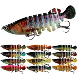 Señuelo multisección 11cm 18.6g Swimbait para lucio y carpa