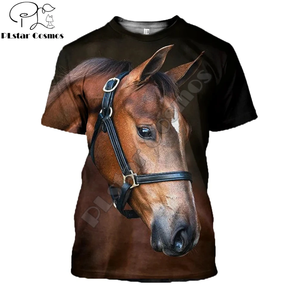 Camisa manga corta 3D YW003 – Animales estilo Harajuku para hombre - imagen 5