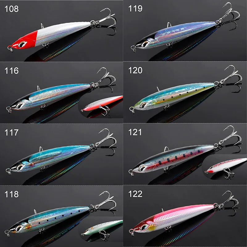 NOEBY Stickbait Topwater – Señuelo flotante de superficie para lubina - imagen 4