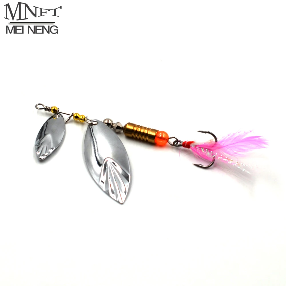 Señuelo Spinner MNFT – Anzuelos triples para lucio y perca - imagen 2