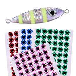 Bimoo Cabezas de Jig 2D con ojos holográficos – Metal