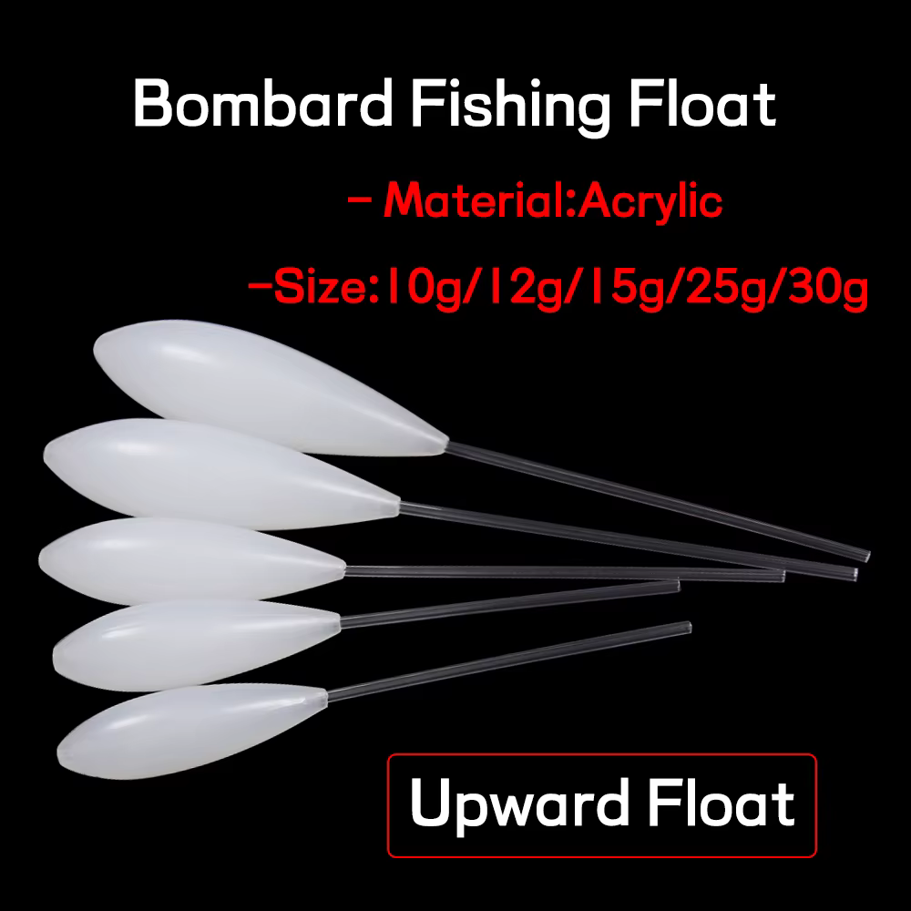 Bombard Flotador Acrílico para Pesca de Trucha y Lubina - imagen 2