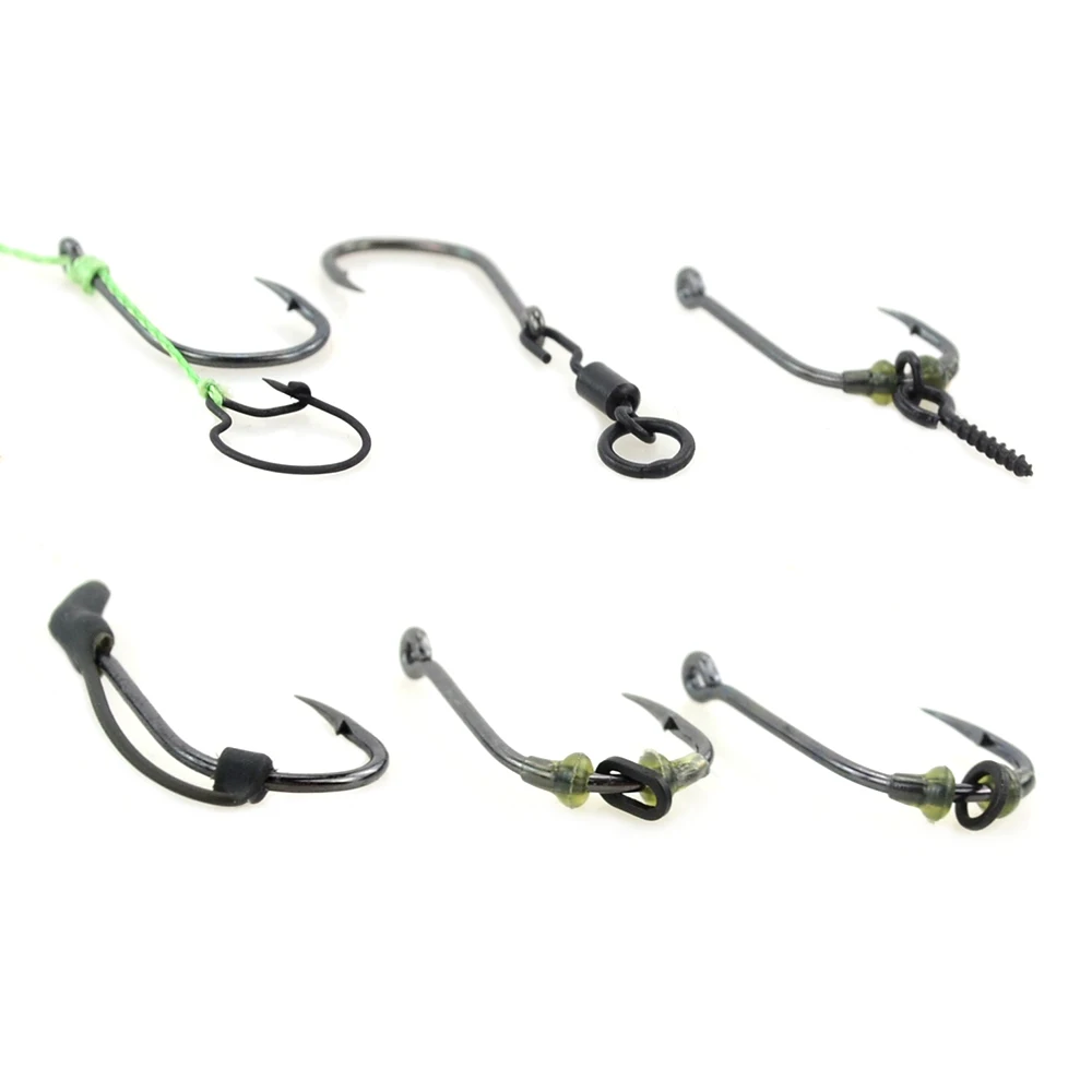 D-rig Hirisi con manguito y alineador para pesca de carpa - imagen 2