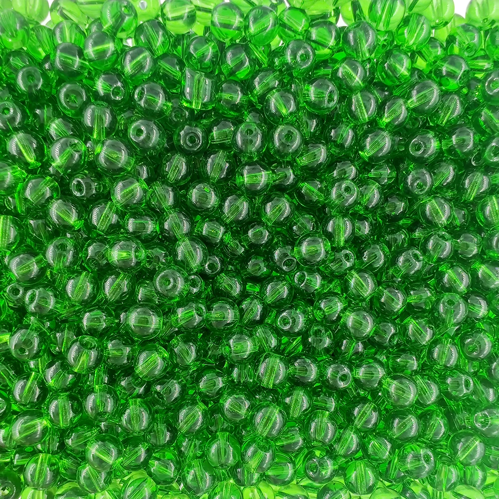 Cuentas redondas de vidrio para pesca en mar – aparejos cebo - imagen 4